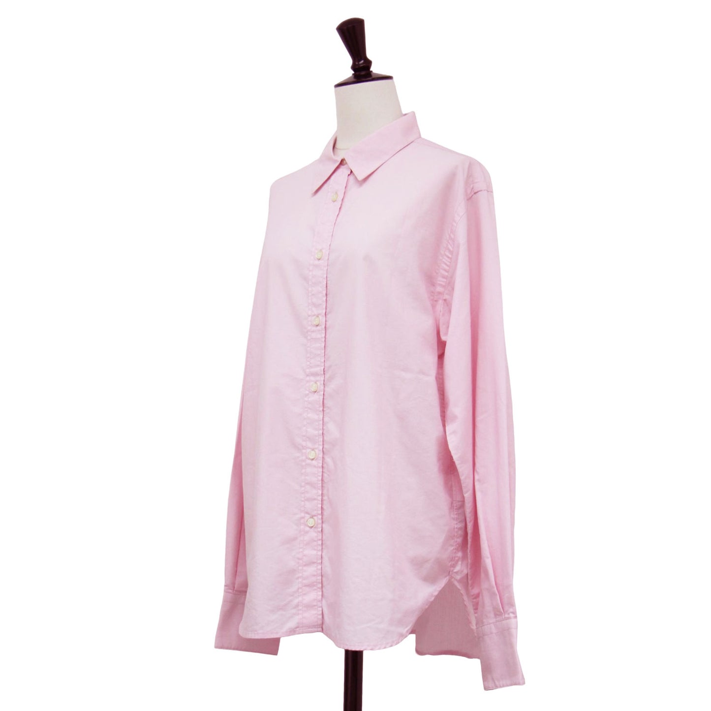 23春夏 オーガニックローン レギュラーシャツ / 長袖 タック コットン