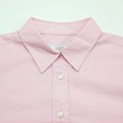 23春夏 オーガニックローン レギュラーシャツ / 長袖 タック コットン