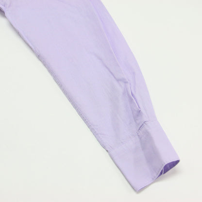 24春夏 綿 麻 レギュラー シャツ / 長袖 オーバーサイズ コットン リネン