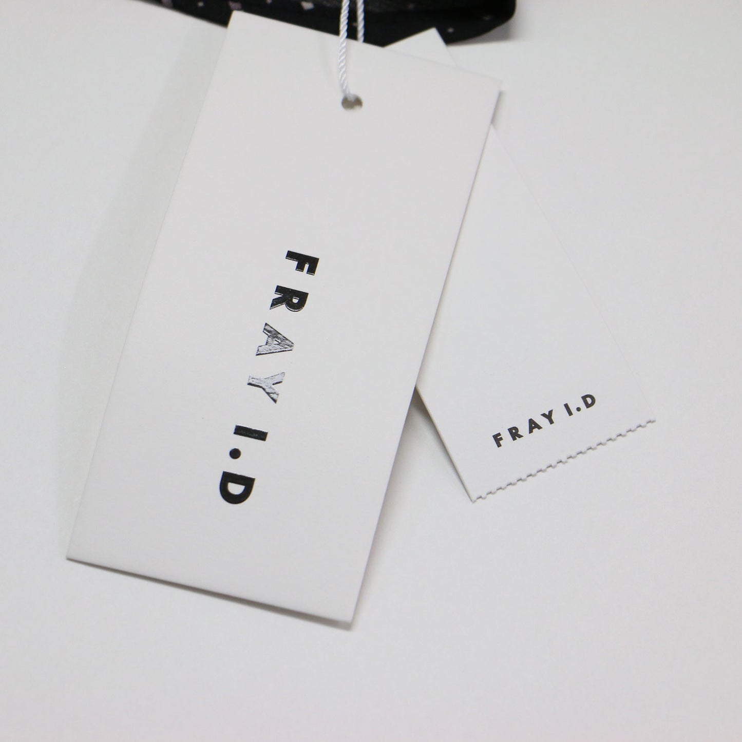 23秋冬 カシュクール ボウタイ ブラウス / Vネック 長袖 リボン ペプラム 総柄