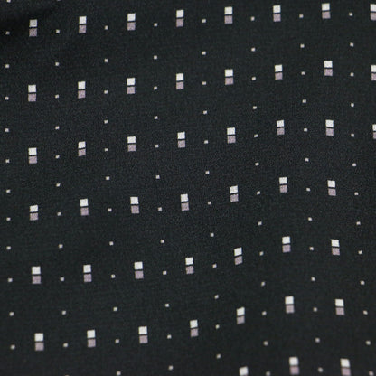 23秋冬 カシュクール ボウタイ ブラウス / Vネック 長袖 リボン ペプラム 総柄