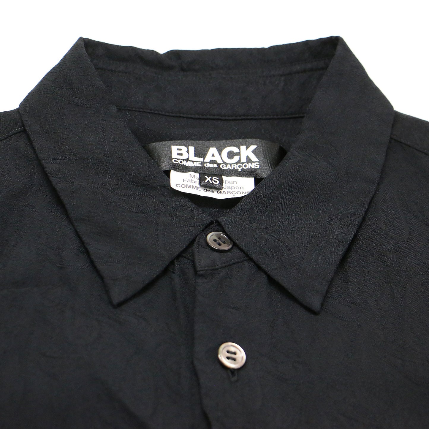 ペイズリー柄 ポケット付き ショートスリーブ シャツ / ブラウス 半袖