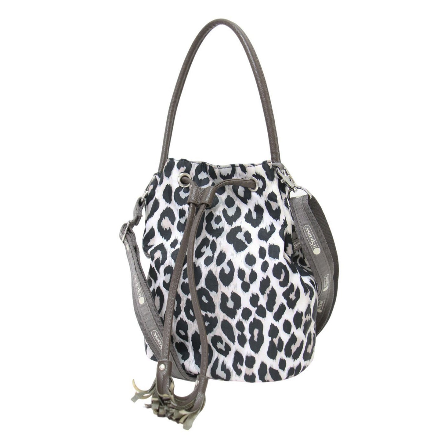 × MAISON DE REEFUR 別注 レオパード ポシェット / 巾着 ハンドバッグ ショルダー 2WAY