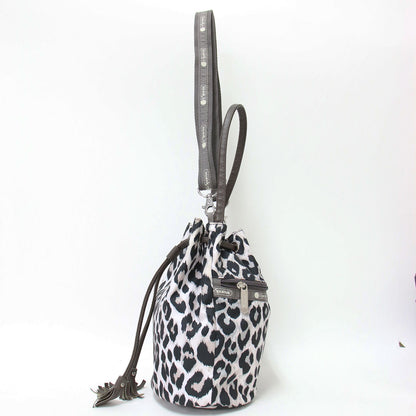 × MAISON DE REEFUR 別注 レオパード ポシェット / 巾着 ハンドバッグ ショルダー 2WAY