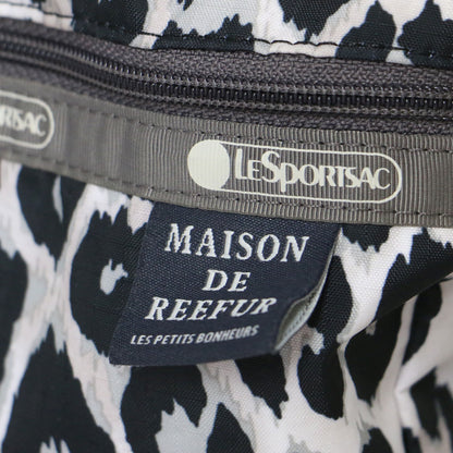 × MAISON DE REEFUR 別注 レオパード ポシェット / 巾着 ハンドバッグ ショルダー 2WAY