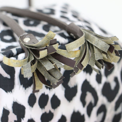 × MAISON DE REEFUR 別注 レオパード ポシェット / 巾着 ハンドバッグ ショルダー 2WAY