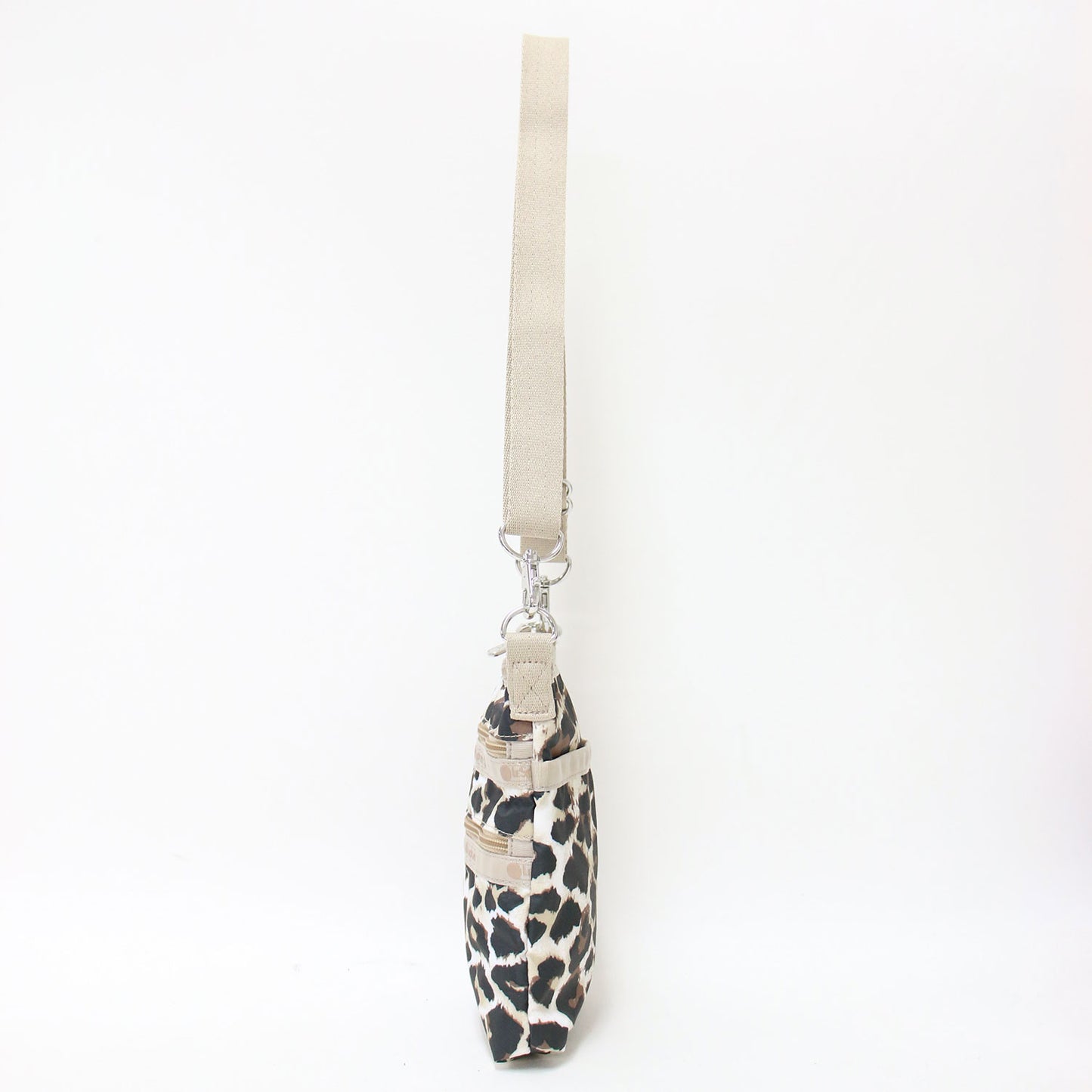 レオパード ショルダー バッグ / 3 ZIP CROSSBODY ポシェット ミニ ロゴ