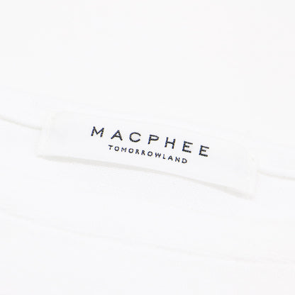 22春夏 コットン ボーダー ボートネック プルオーバー / カットソー 長袖 ロングスリーブ スリット