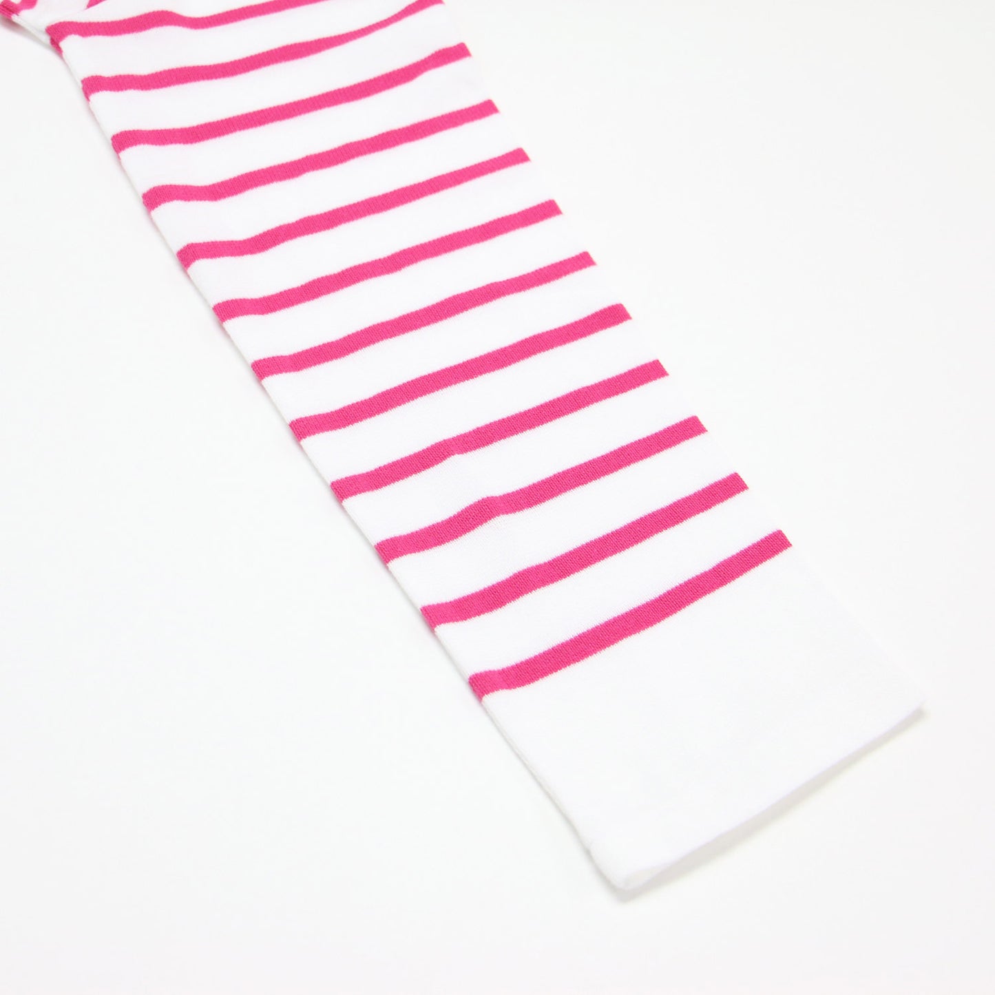 22春夏 コットン ボーダー ボートネック プルオーバー / カットソー 長袖 ロングスリーブ スリット