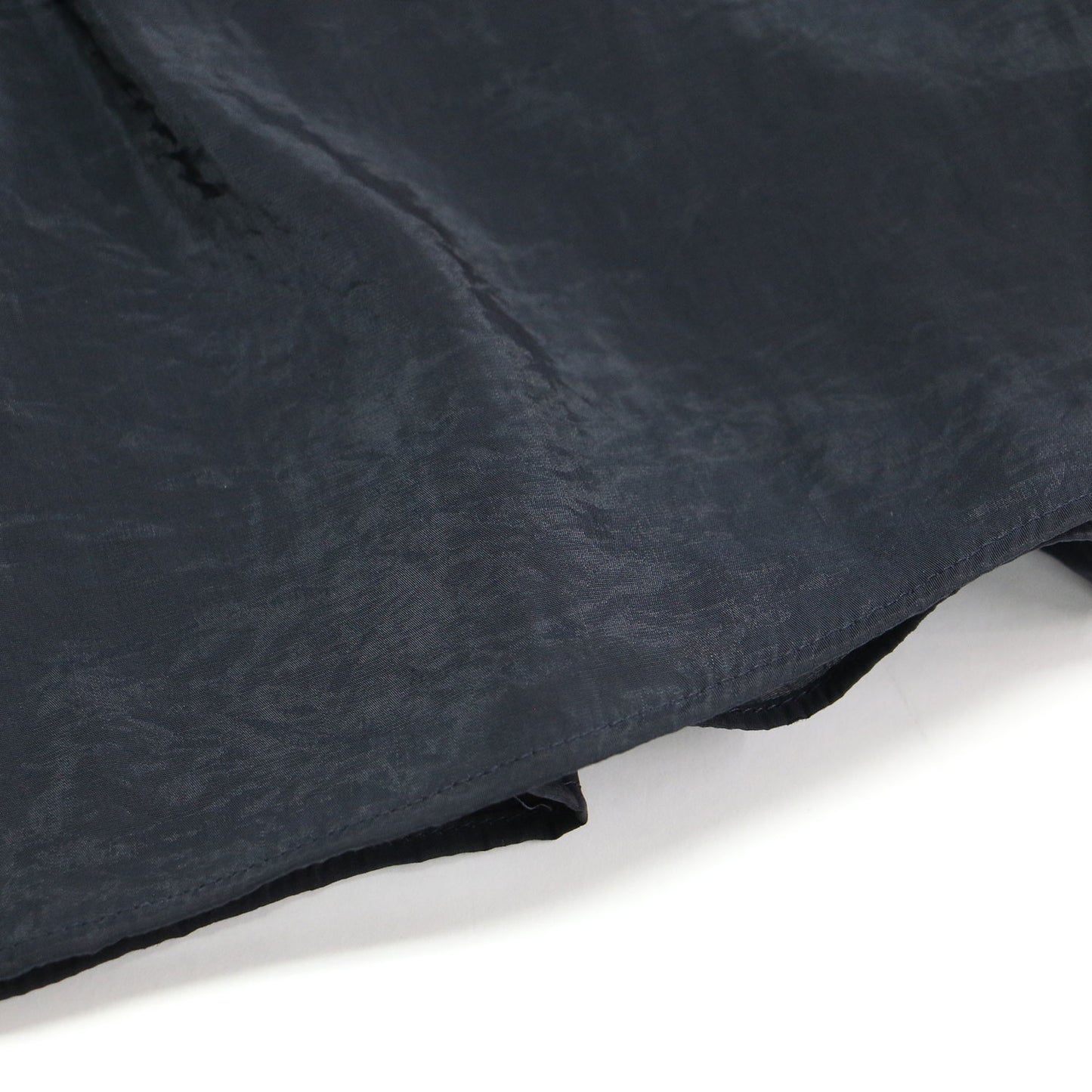 シャンブレー カッセン ギャザー スカート / ロング丈 フレア Aライン