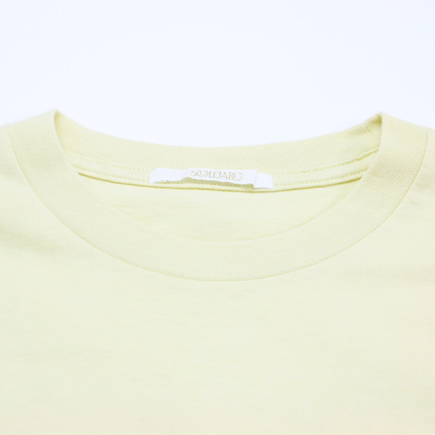 コットン プリント フレンチスリーブ プルオーバー / カットソー ノースリーブ クルーネック ジャージー素材