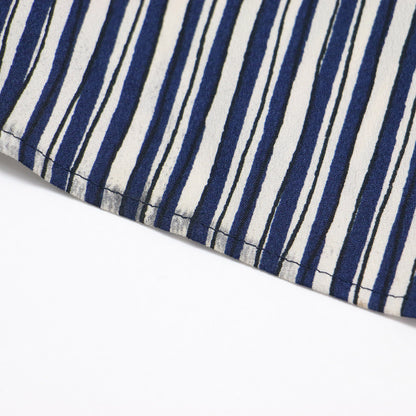 21秋冬 arrive 5e ストライプ プリント スカート / ロング丈 フレア 総柄 タック Aライン