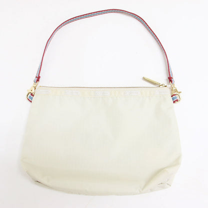 × KEITA MARUYAMA 別注 クジャク 刺繍 リスレット ポーチ / Kujaku Ivory Essential Wristlet ハンドバッグ