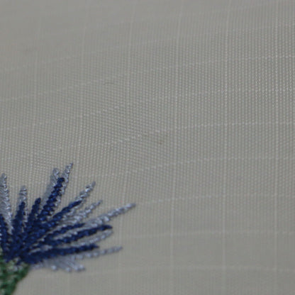 × KEITA MARUYAMA 別注 クジャク 刺繍 リスレット ポーチ / Kujaku Ivory Essential Wristlet ハンドバッグ