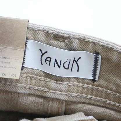 ハイウエスト スリム デニム パンツ / High Waist ANNETTE スキニー ストレート カットオフ