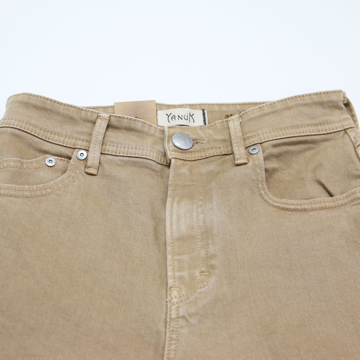 ハイウエスト スリム デニム パンツ / High Waist ANNETTE スキニー ストレート カットオフ