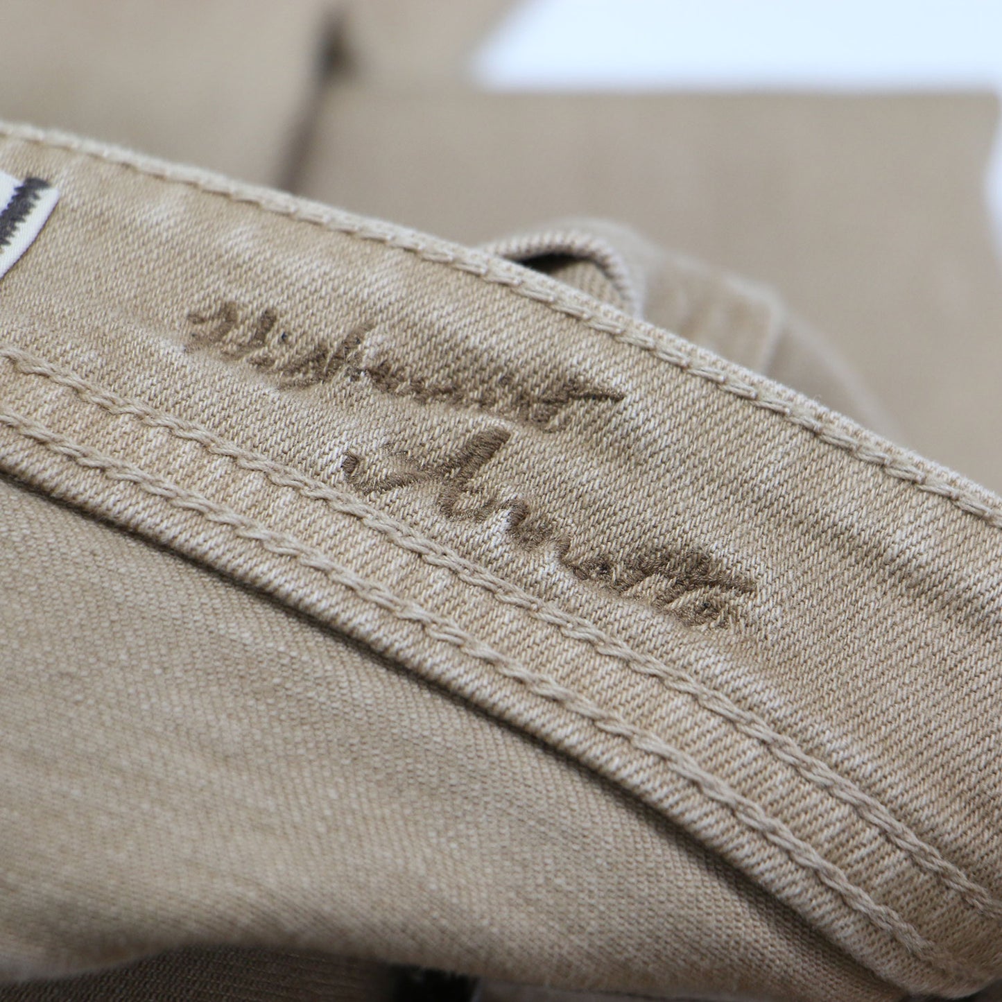 ハイウエスト スリム デニム パンツ / High Waist ANNETTE スキニー ストレート カットオフ