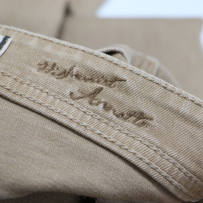 ハイウエスト スリム デニム パンツ / High Waist ANNETTE スキニー ストレート カットオフ