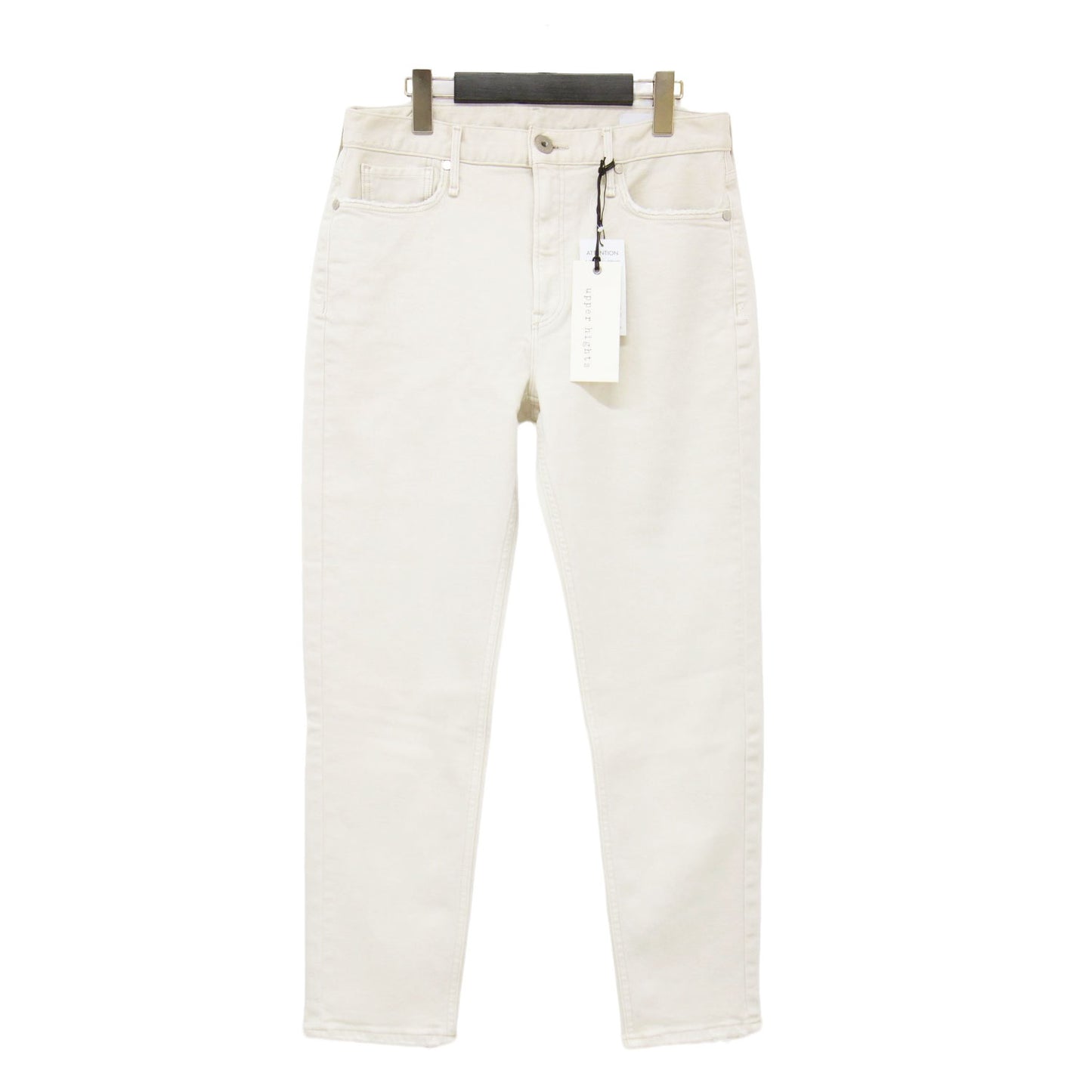 ストレート クロップド デニム パンツ / THE LADY ストレッチ コットン