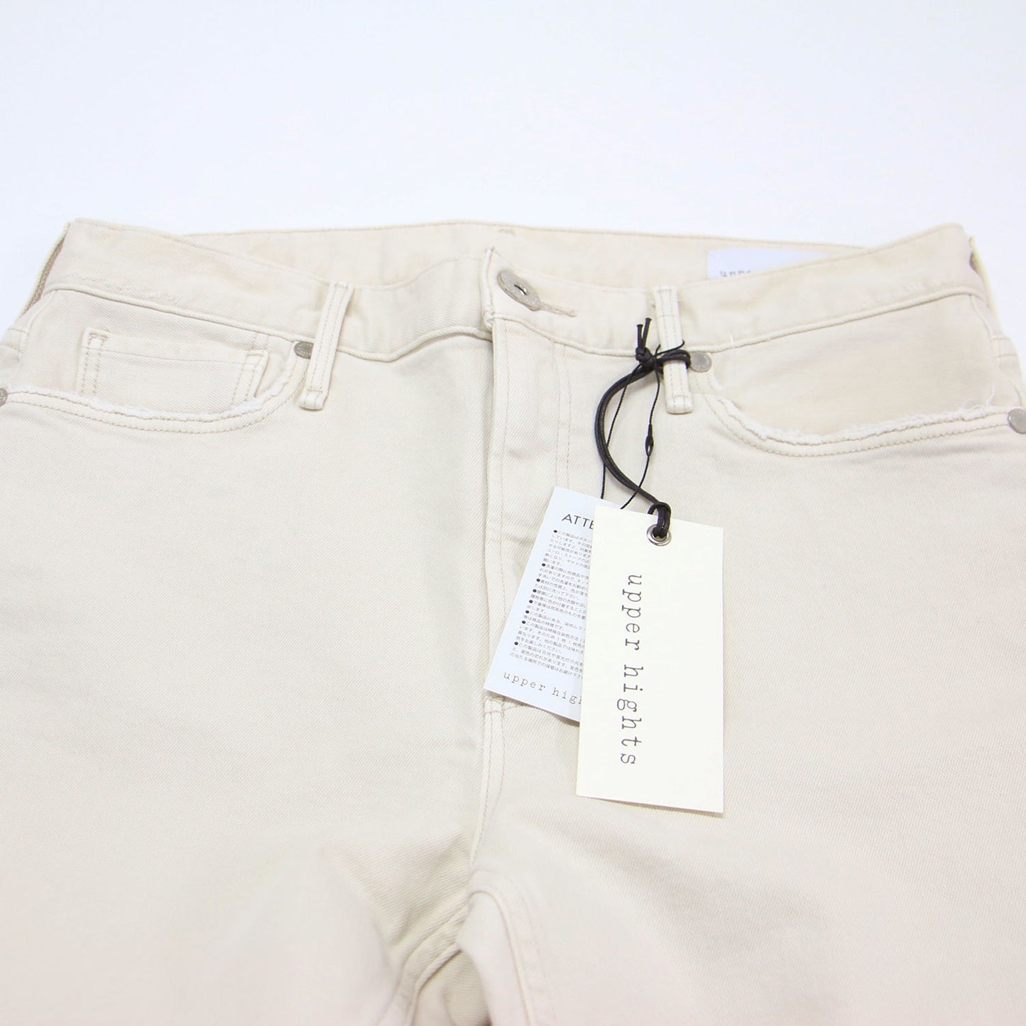 ストレート クロップド デニム パンツ / THE LADY ストレッチ コットン