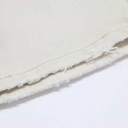 ストレート クロップド デニム パンツ / THE LADY ストレッチ コットン