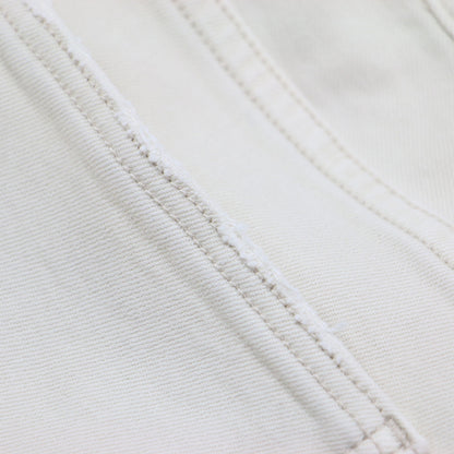 ストレート クロップド デニム パンツ / THE LADY ストレッチ コットン