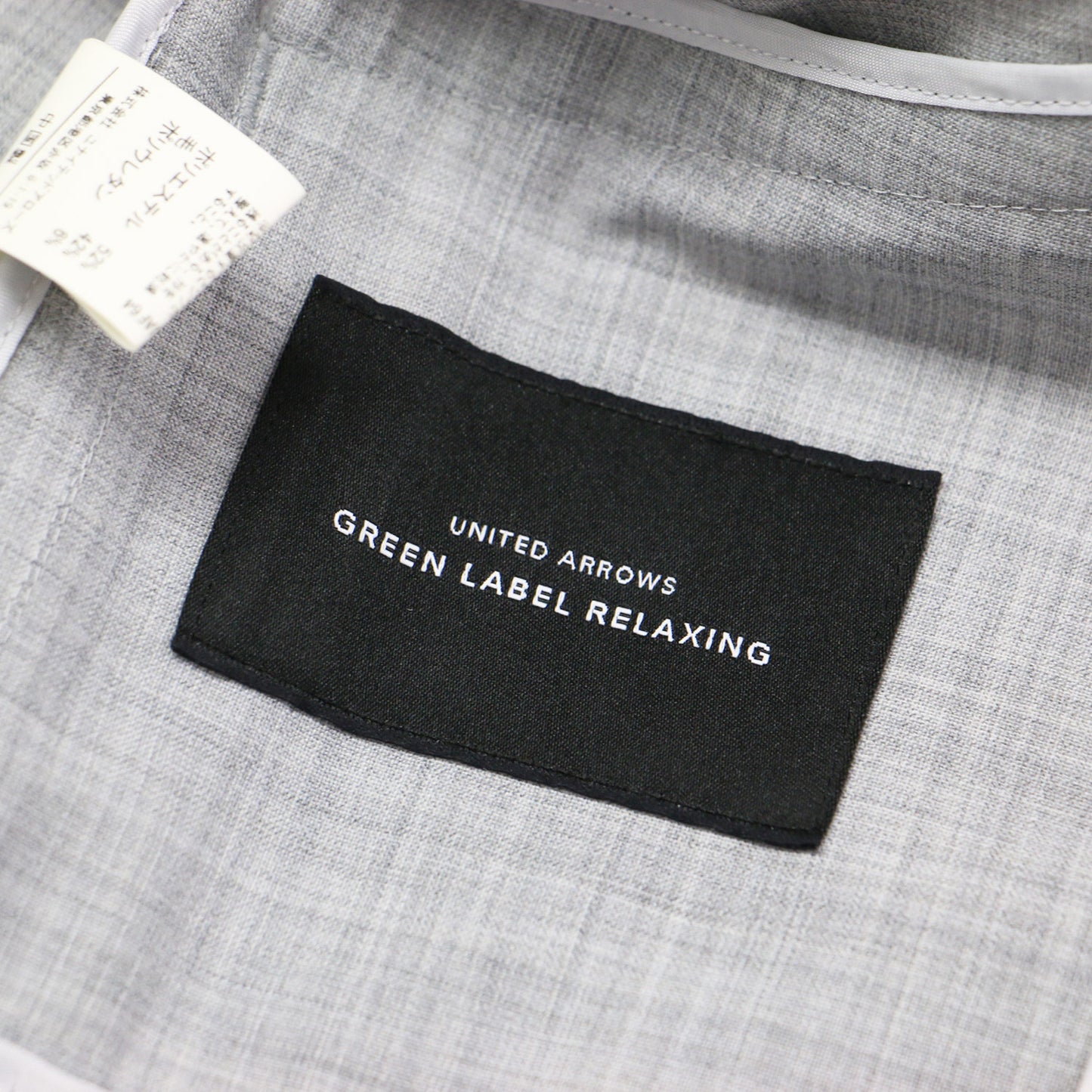 ノーラペル ジャケット パンツ スーツ / セットアップ 長袖 ノーカラー テーパード センタープレス ウール