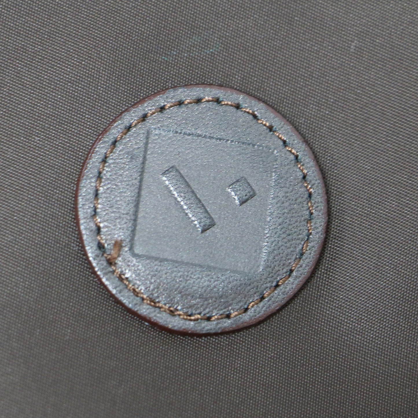 パイソン ナイロン ショルダーバッグ / 肩掛け クロスボディ 型押し レザー