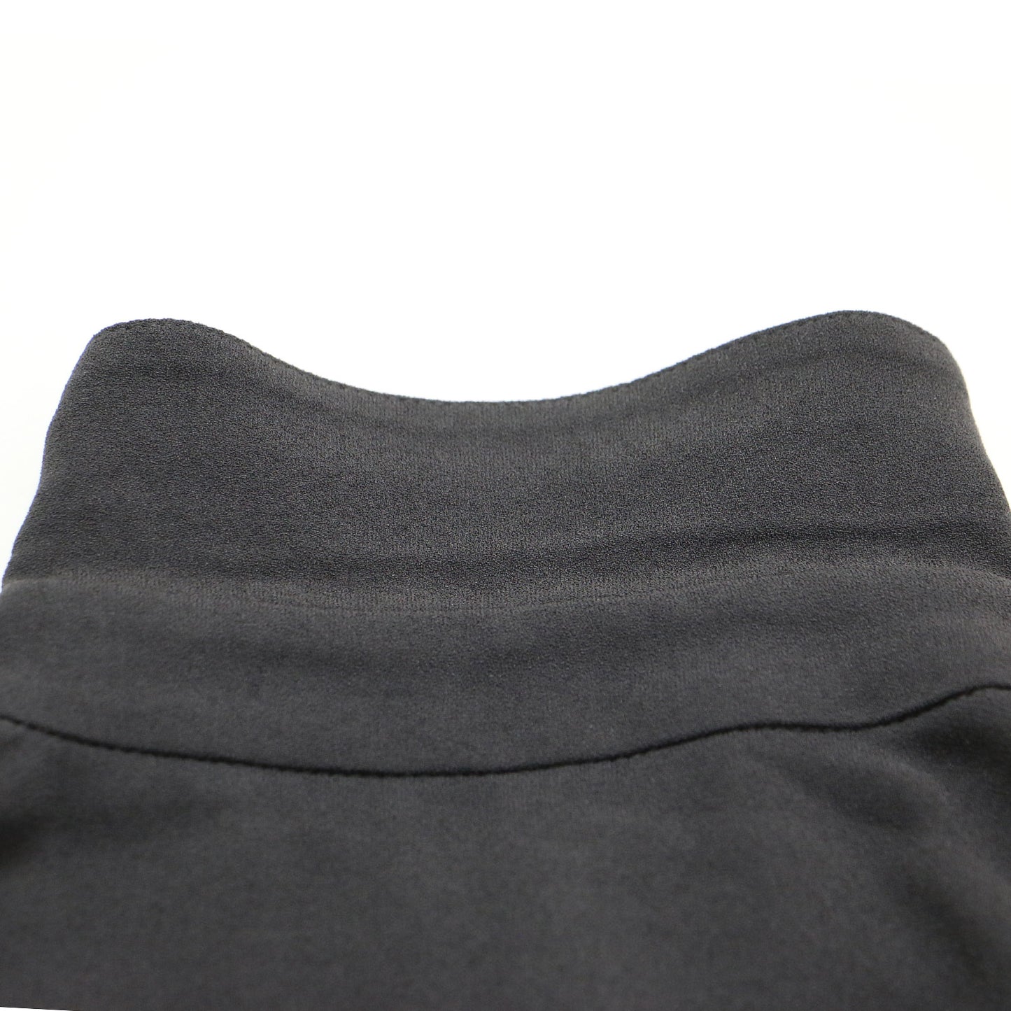 24春夏 ジャージーライク ジョーゼット パイピングスリーブ ブラウス / シャツ ノースリーブ ワイド