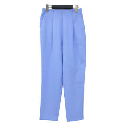 22春夏 ヴィンテージ ツイル インゴム テーパードパンツ / スラックス ハイウエスト タック