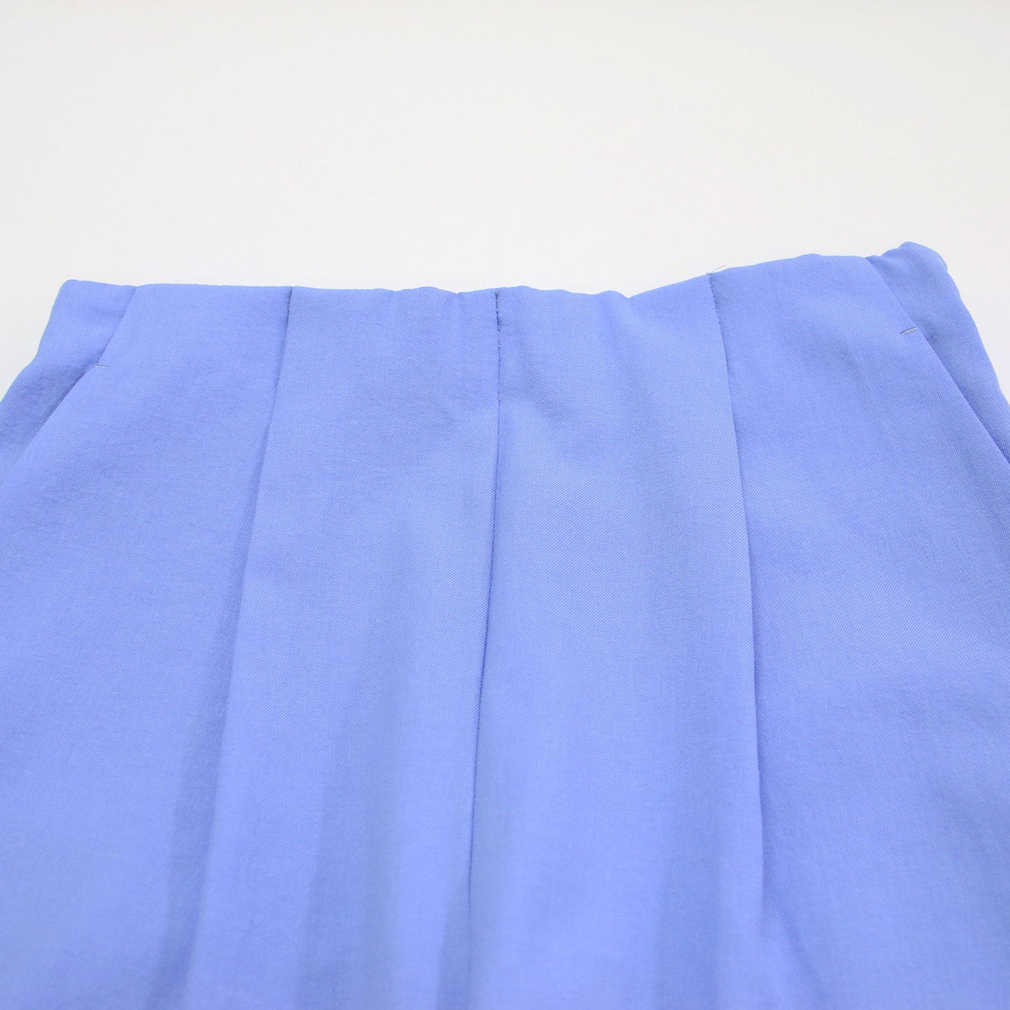 22春夏 ヴィンテージ ツイル インゴム テーパードパンツ / スラックス ハイウエスト タック