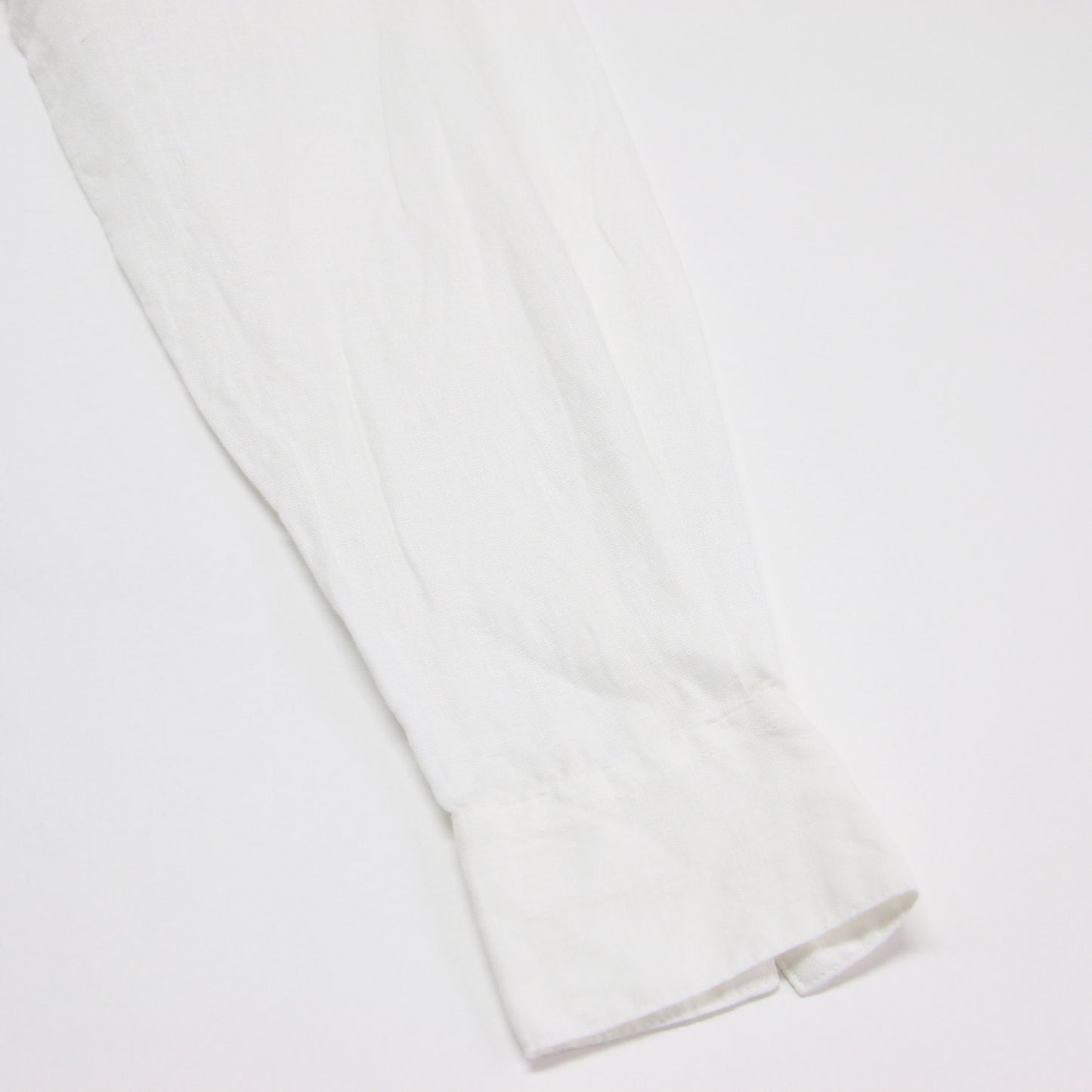 21春夏 2WAY リネン カシュクール オーバーシャツ / ブラウス 長袖 ドロップショルダー