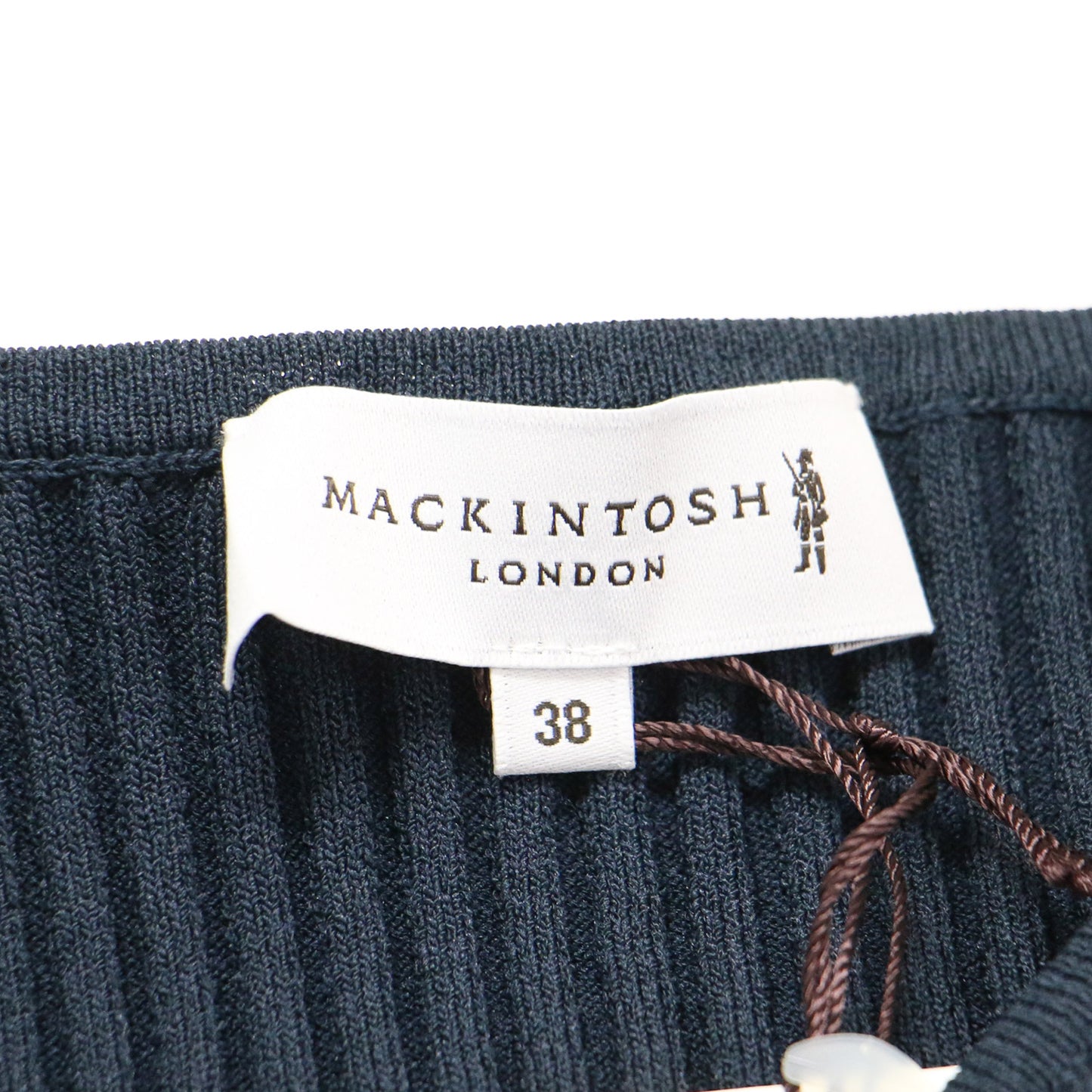 ノースリーブ ウエスト リボン ワンピース / ロング丈 クルーネック フレア リブ 切替