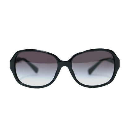 ダークトータス グラディ―ションレンズ サングラス / アイウェア 眼鏡 ロゴ