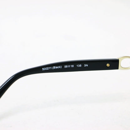 ダークトータス グラディ―ションレンズ サングラス / アイウェア 眼鏡 ロゴ