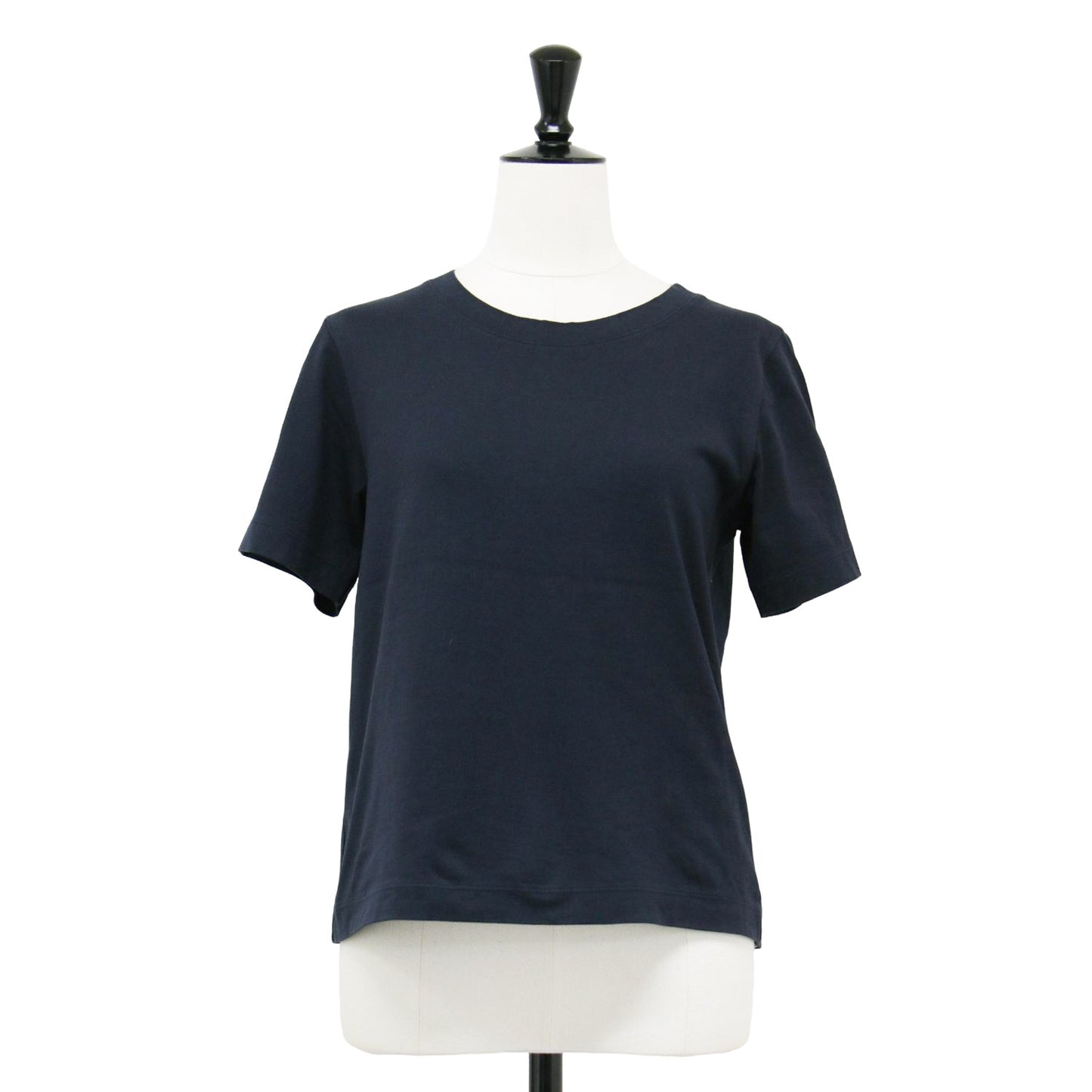 24春夏 ファインコットン クルーネック Tシャツ / カットソー 半袖 天竺 ジャージー ストレッチ