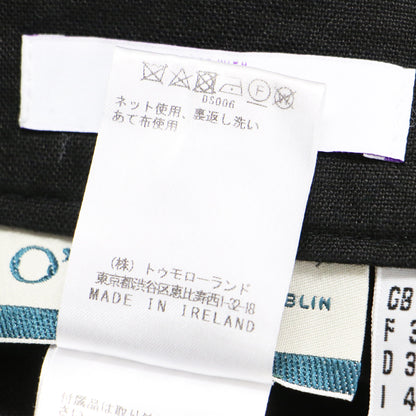 リネン リバティ ロング スカート / フレア タック Aライン 花柄 コットン