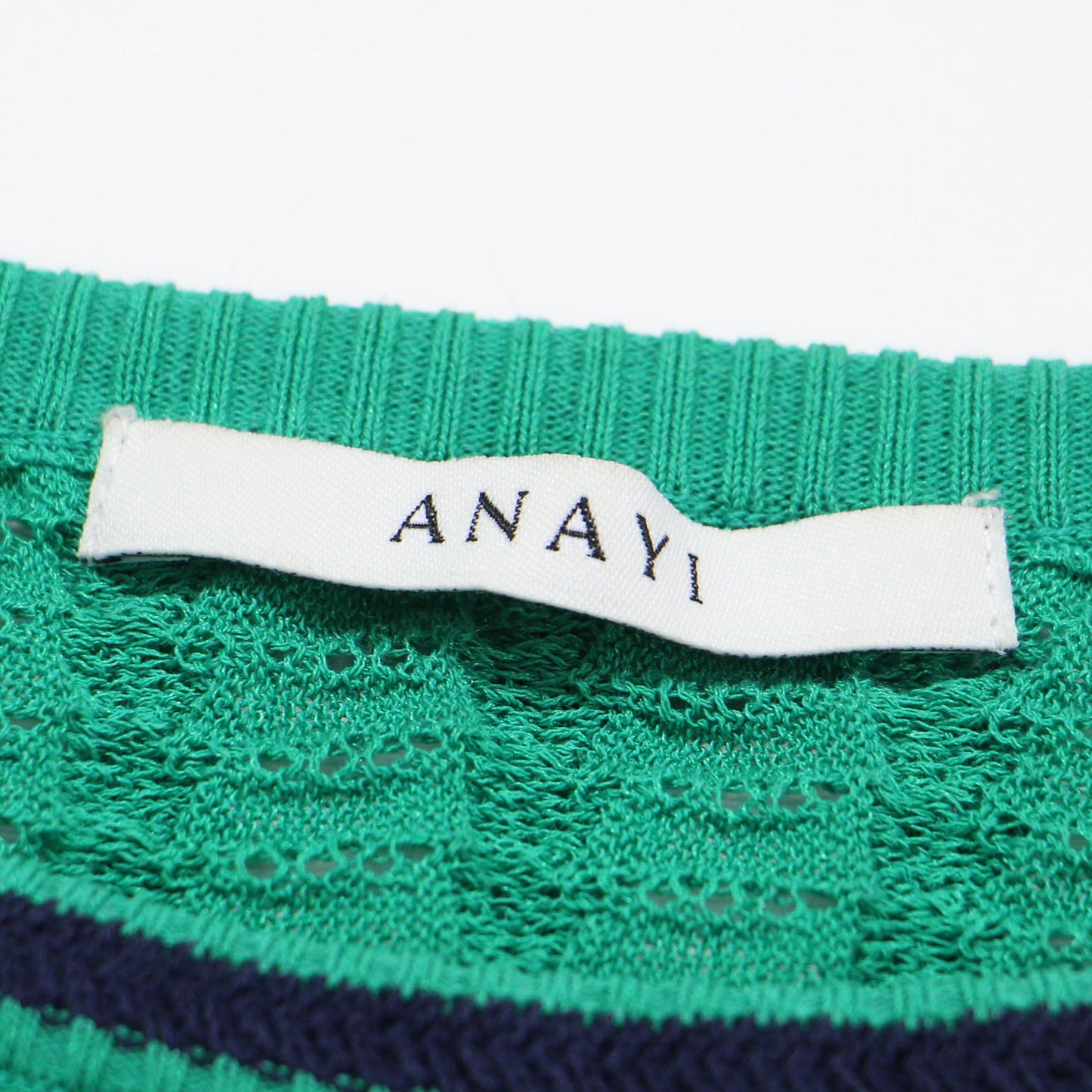 23春夏 変形 ケーブル ノースリーブ プルオーバー / ニット クルーネック メタルボタン コットン ナイロン