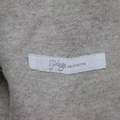 20秋冬 ジャガード ツイード ニットパンツ / Jacquard Tweed ワイドパンツ セミフレア ストレッチ ウール コットン