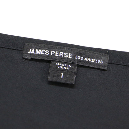 24秋冬 マット サテン オーバーサイズド プルオーバー / ブラウス フレンチスリーブ ワイド スリット