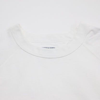 24春夏 ソフト コットン ジャージー Tシャツ / カットソー 半袖 クルーネック ラグラン ワイド 刺繍