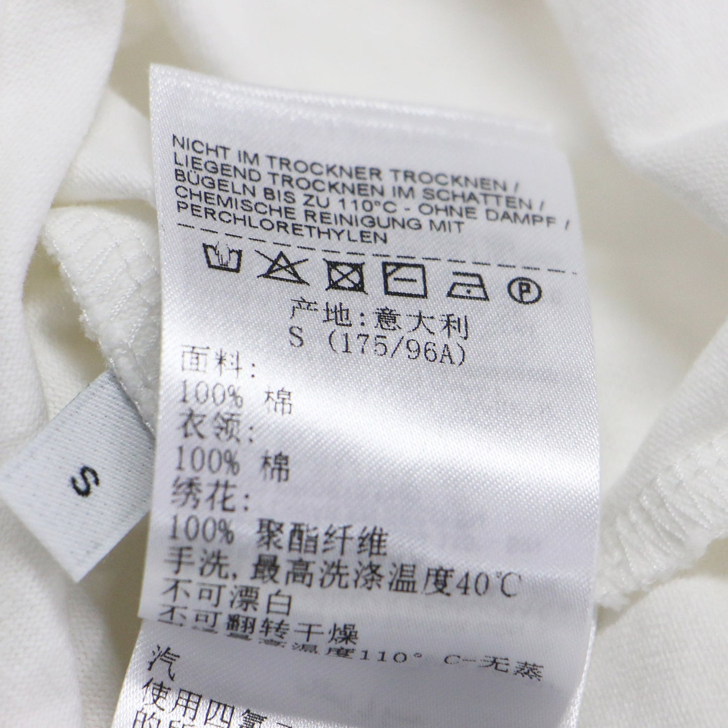 24春夏 ソフト コットン ジャージー Tシャツ / カットソー 半袖 クルーネック ラグラン ワイド 刺繍