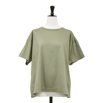 20秋冬 バック タック ワイド Tシャツ / カットソー 半袖 クルーネック ショートスリーブ コットン