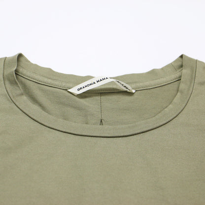 20秋冬 バック タック ワイド Tシャツ / カットソー 半袖 クルーネック ショートスリーブ コットン