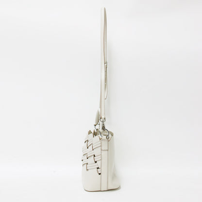 レザーメッシュ Basket 2WAY ショルダー BAG / バスケット ワンハンド 肩掛け 斜め掛け レザー