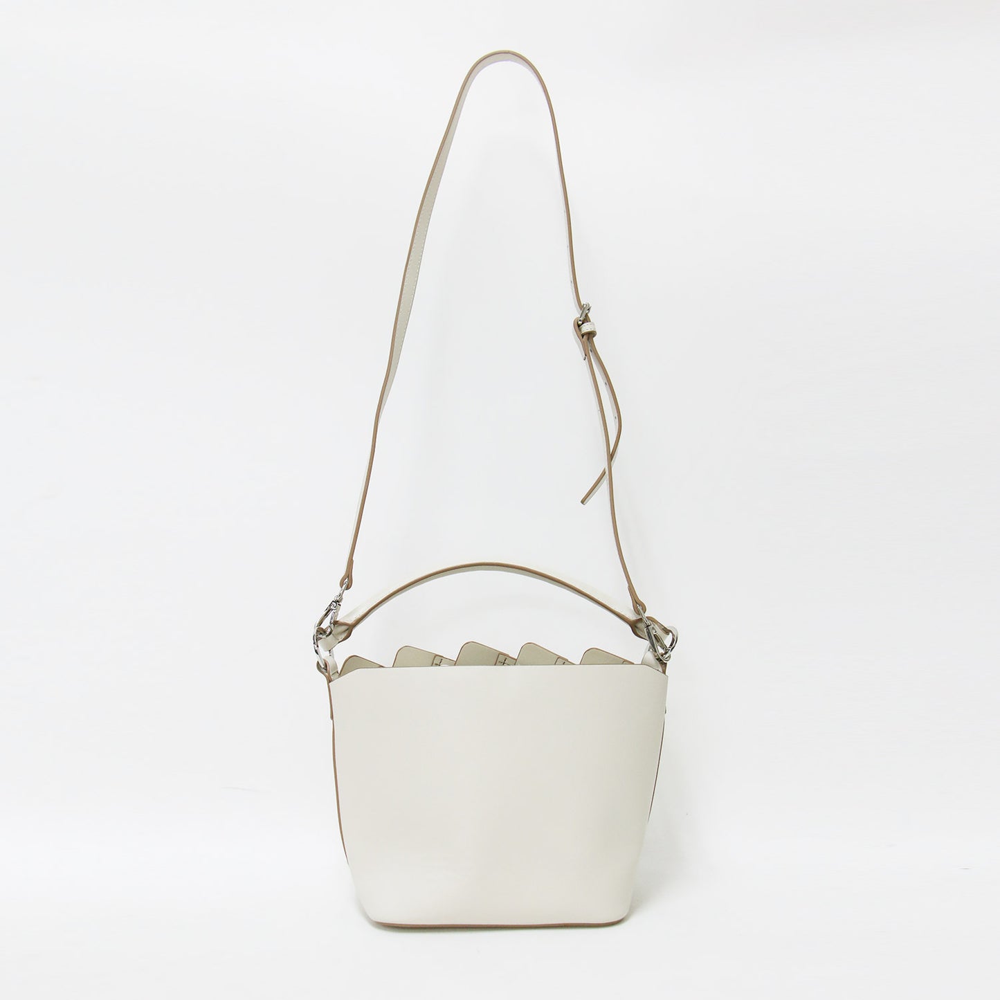 レザーメッシュ Basket 2WAY ショルダー BAG / バスケット ワンハンド 肩掛け 斜め掛け レザー