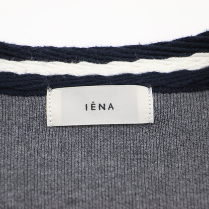 23秋冬 レタードカーディガン / ニット 長袖 チュニック丈 Vネック カシミヤブレンド