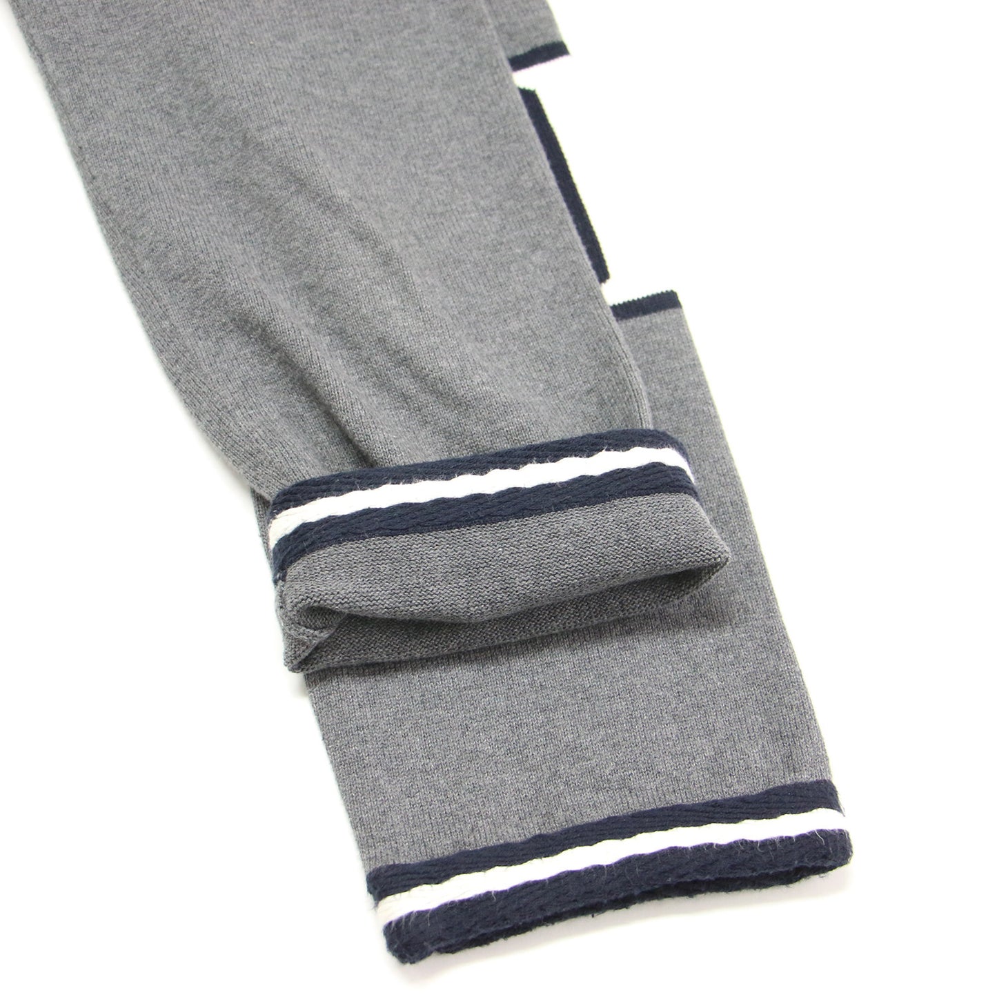 23秋冬 レタードカーディガン / ニット 長袖 チュニック丈 Vネック カシミヤブレンド