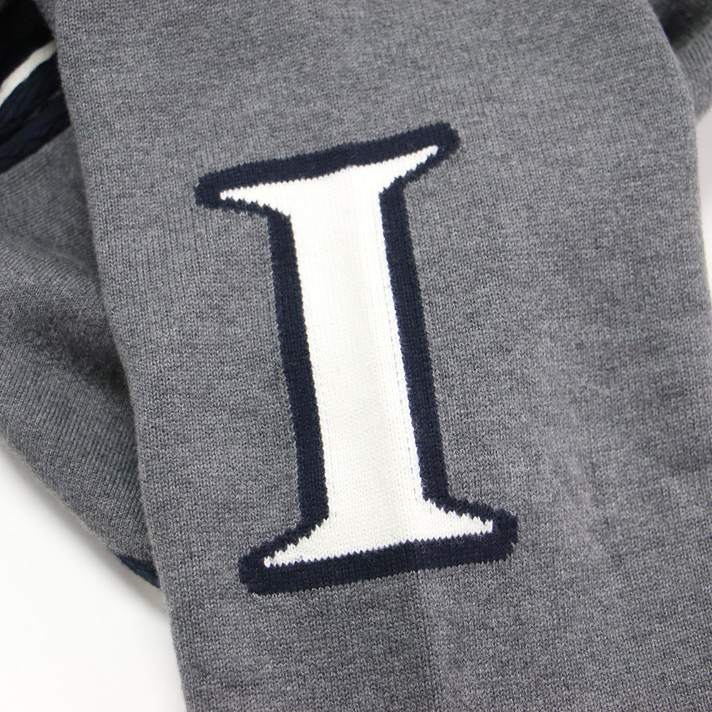 23秋冬 レタードカーディガン / ニット 長袖 チュニック丈 Vネック カシミヤブレンド