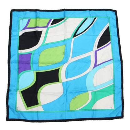 総柄 プリント スカーフ / シルク 正方形